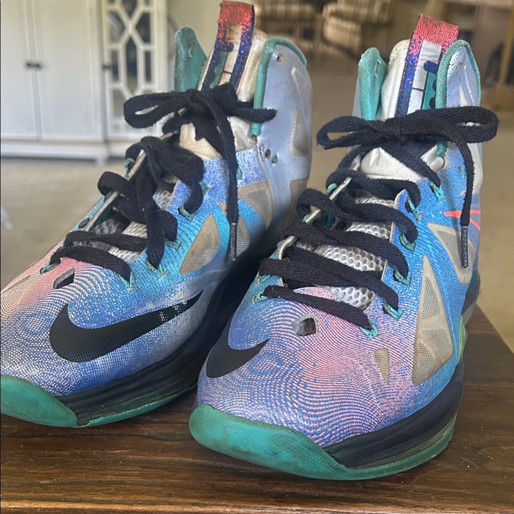 Nike Multicolor LeBron  High-Top Sneakers